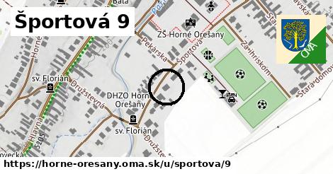 Športová 9, Horné Orešany