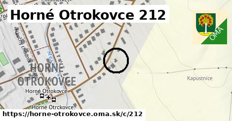 Horné Otrokovce <span class="supisne">212</span>