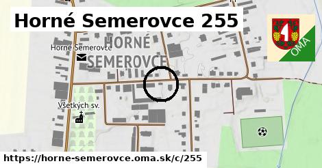 Horné Semerovce <span class="supisne">255</span>
