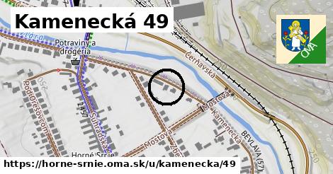 Kamenecká 49, Horné Srnie