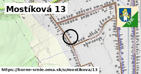 Mostíková 13, Horné Srnie