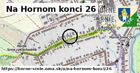 Na Hornom konci 26, Horné Srnie