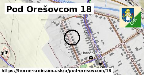 Pod Orešovcom 18, Horné Srnie