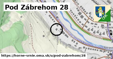 Pod Zábrehom 28, Horné Srnie