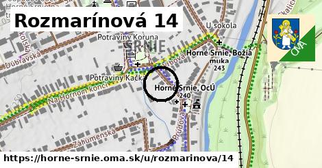 Rozmarínová 14, Horné Srnie