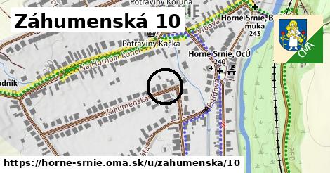 Záhumenská 10, Horné Srnie