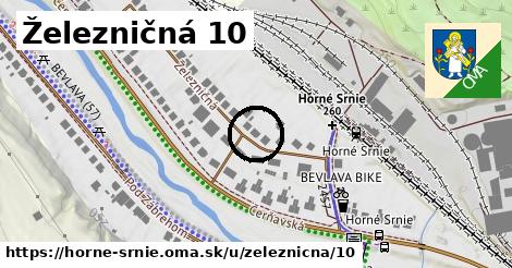 Železničná 10, Horné Srnie