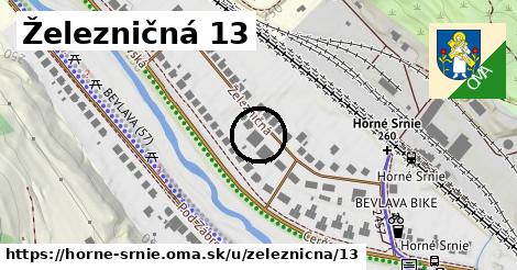 Železničná 13, Horné Srnie