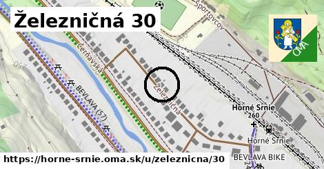 Železničná 30, Horné Srnie