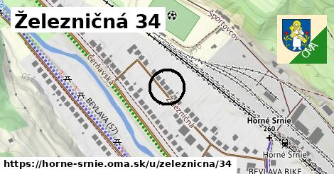 Železničná 34, Horné Srnie