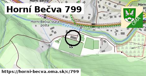 Horní Bečva <span class="supisne">799</span>