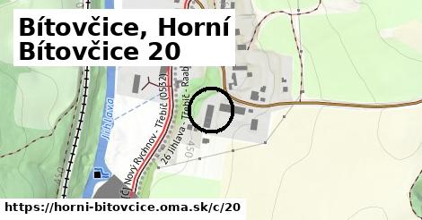 Bítovčice, Horní Bítovčice <span class="supisne">20</span>