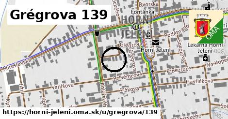 Grégrova 139, Horní Jelení