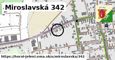 Miroslavská 342, Horní Jelení