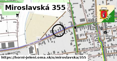 Miroslavská 355, Horní Jelení