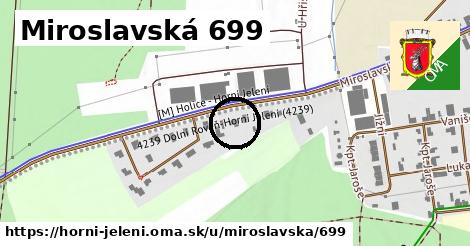 Miroslavská 699, Horní Jelení