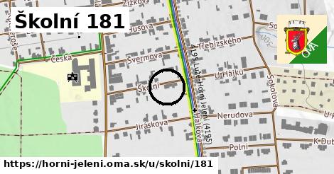 Školní 181, Horní Jelení