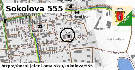 Sokolova 555, Horní Jelení