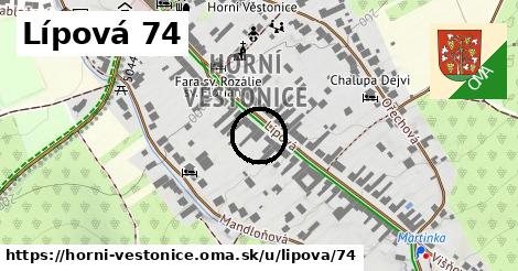 Lípová 74, Horní Věstonice