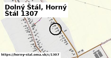 Dolný Štál, Horný Štál <span class="supisne">1307</span>