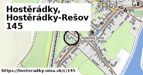 Hostěrádky, Hostěrádky-Rešov <span class="supisne">145</span>