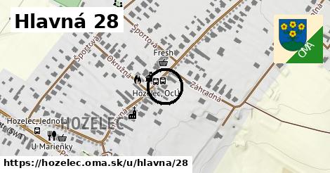 Hlavná 28, Hozelec