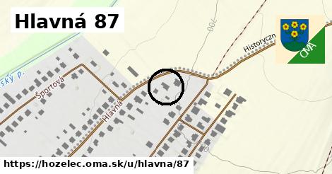 Hlavná 87, Hozelec