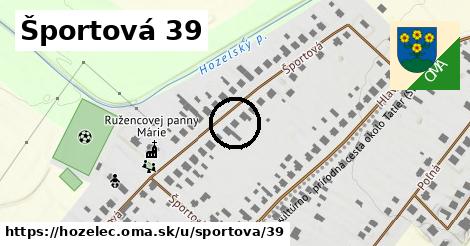 Športová 39, Hozelec