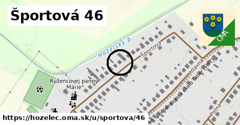 Športová 46, Hozelec