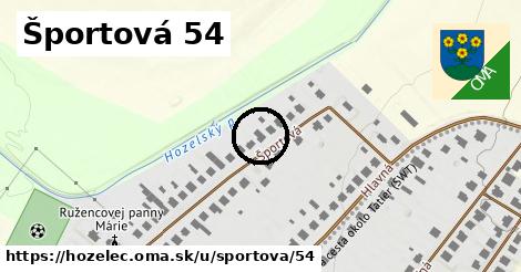 Športová 54, Hozelec