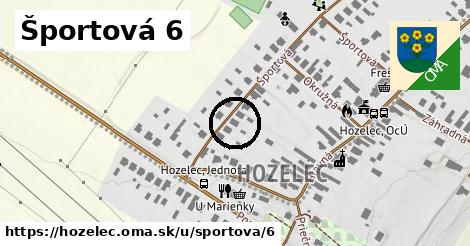 Športová 6, Hozelec