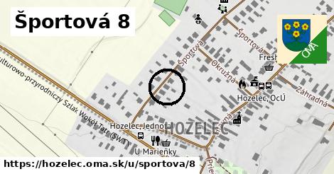 Športová 8, Hozelec