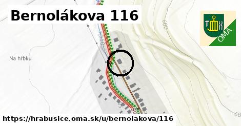 Bernolákova 116, Hrabušice
