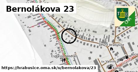 Bernolákova 23, Hrabušice