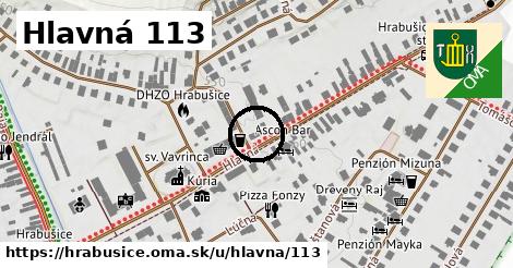 Hlavná 113, Hrabušice