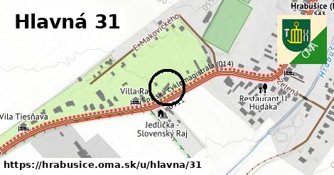 Hlavná 31, Hrabušice