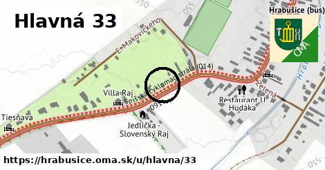 Hlavná 33, Hrabušice