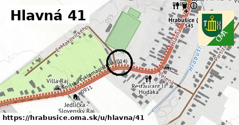 Hlavná 41, Hrabušice