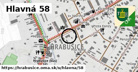 Hlavná 58, Hrabušice