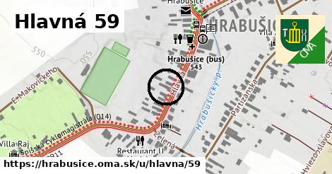 Hlavná 59, Hrabušice