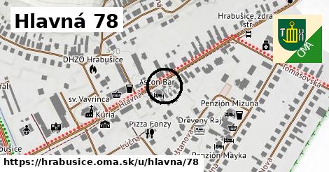 Hlavná 78, Hrabušice