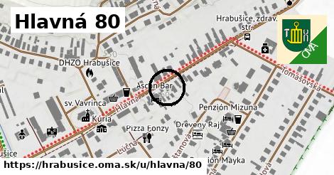 Hlavná 80, Hrabušice