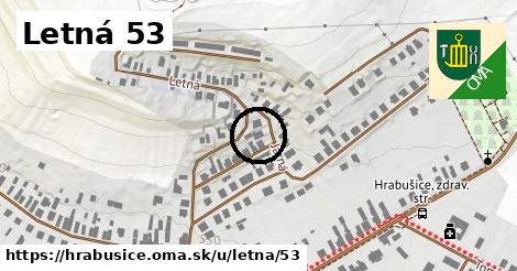 Letná 53, Hrabušice