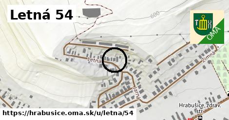 Letná 54, Hrabušice