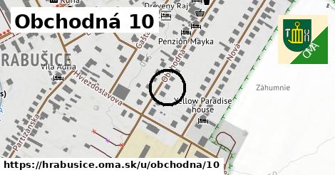 Obchodná 10, Hrabušice