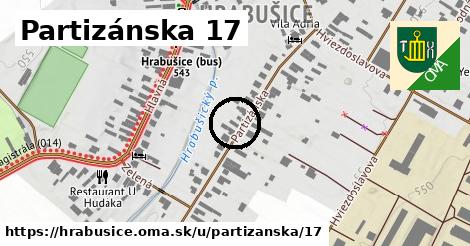 Partizánska 17, Hrabušice