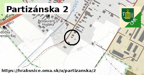 Partizánska 2, Hrabušice