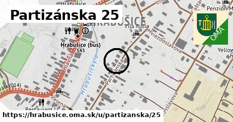 Partizánska 25, Hrabušice