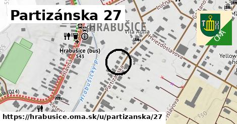 Partizánska 27, Hrabušice