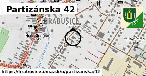 Partizánska 42, Hrabušice